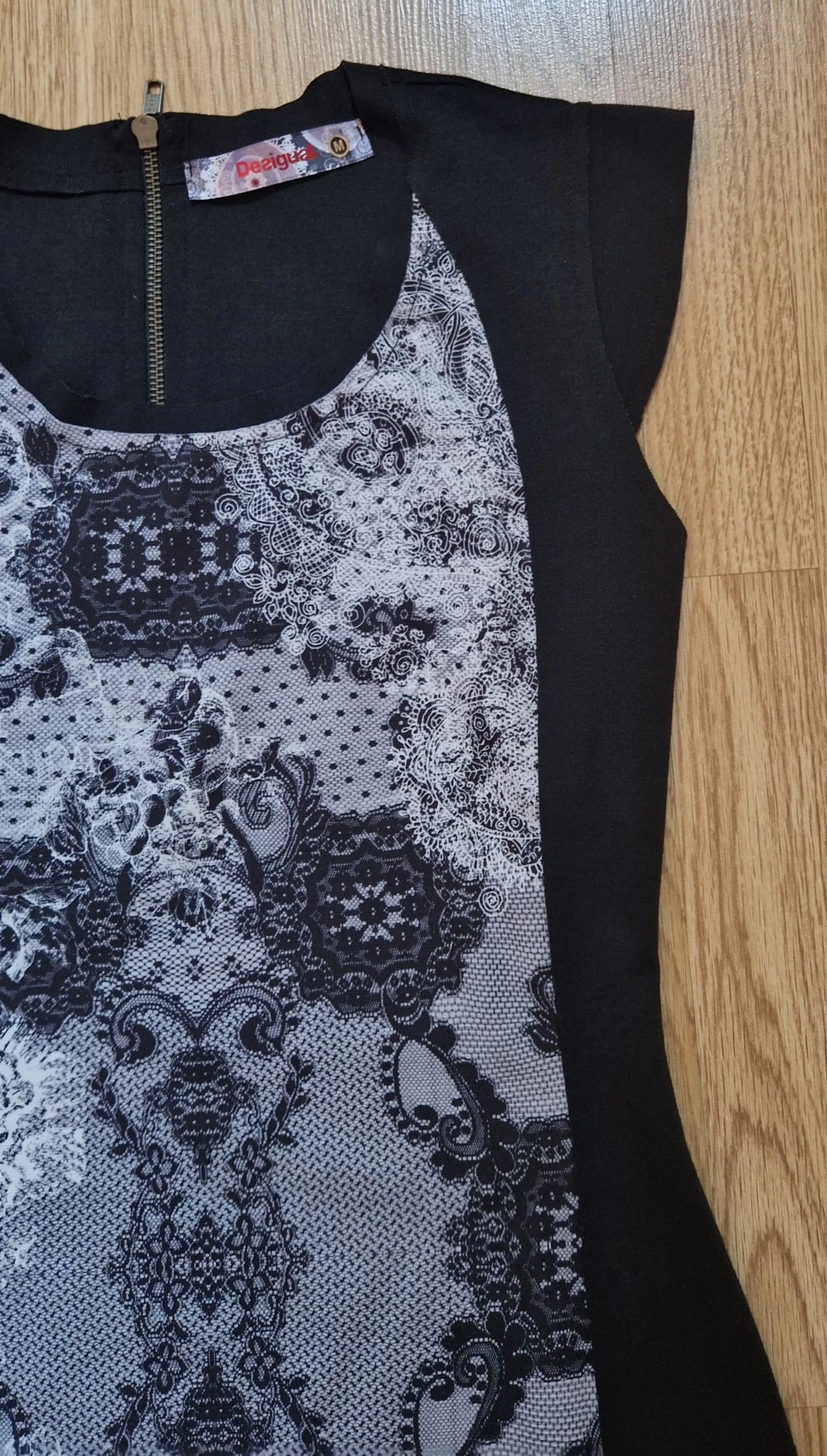 Vestido Mini Desigual Mandala Boho Elástico M – photo 4